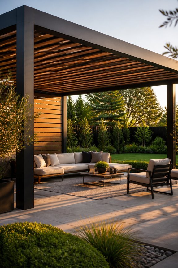 sleek durable outdoor structures