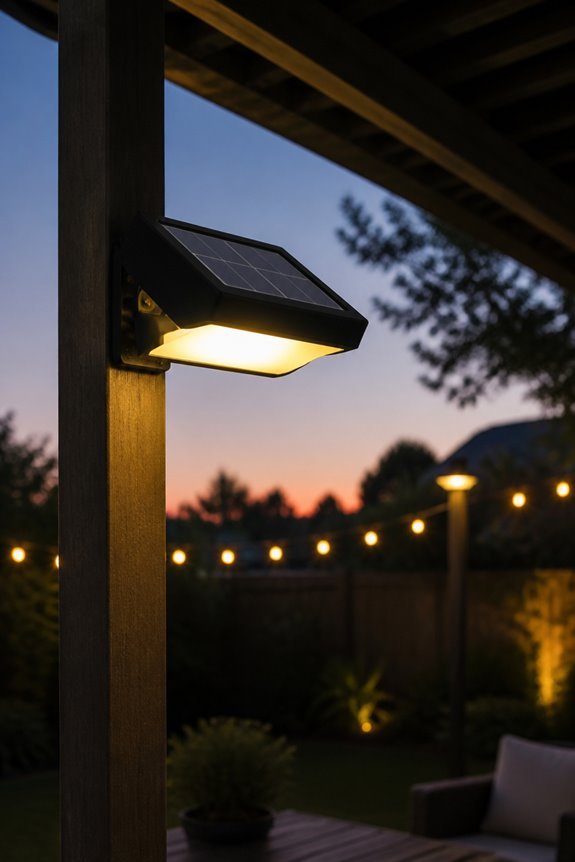solar energy outdoor lighting