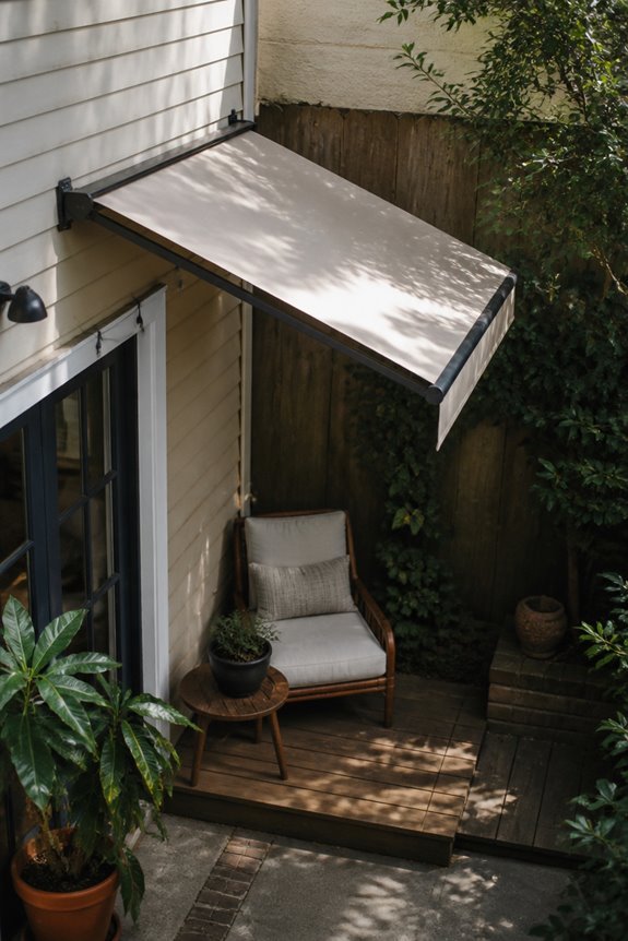 targeted shade for corners