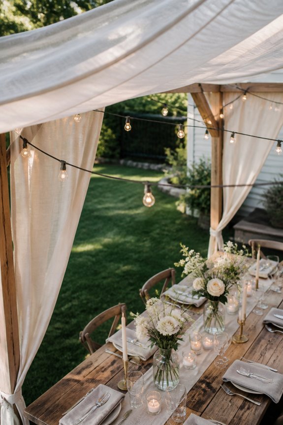 upscale canopies on budget