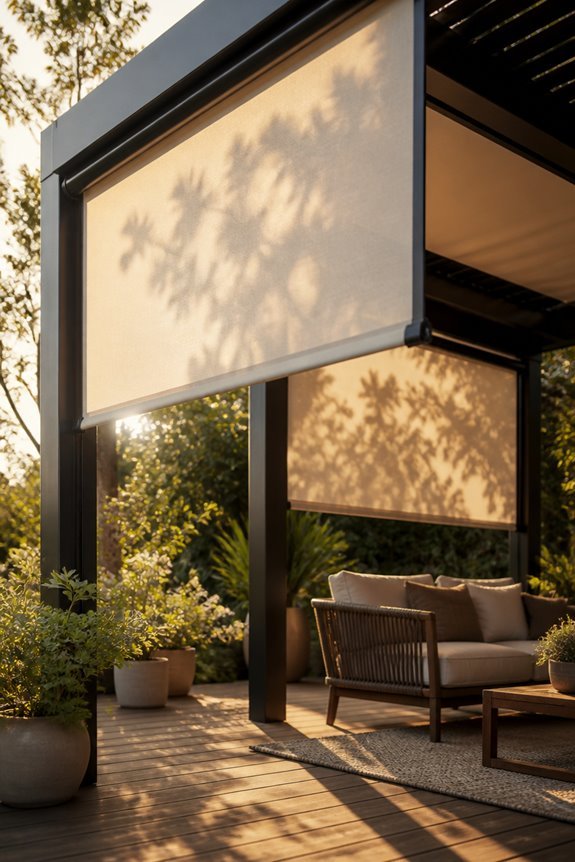versatile sun protection screens