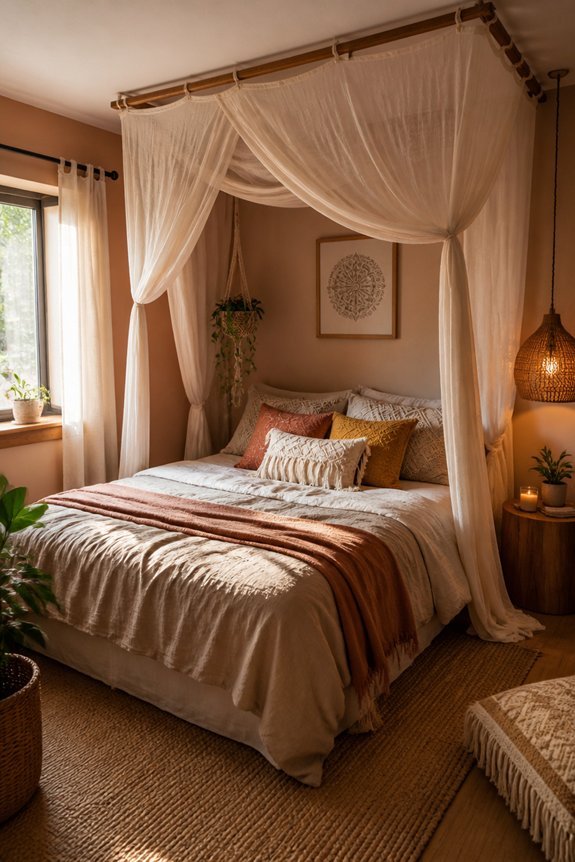 warm layered bohemian coziness
