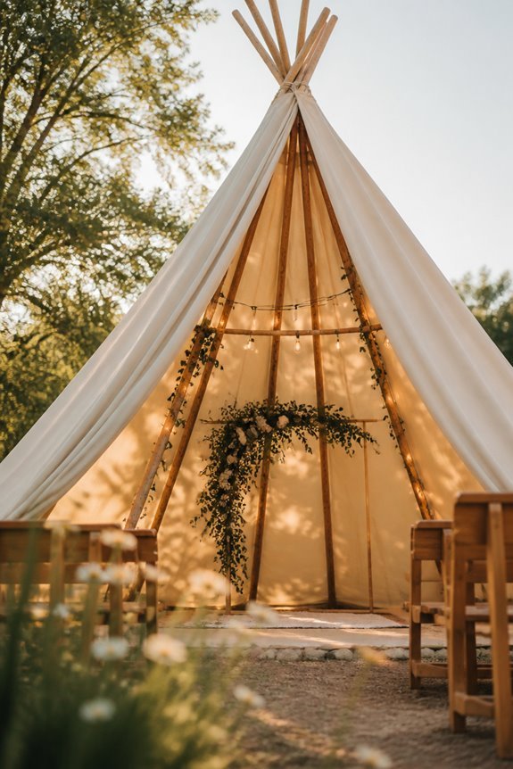 weather protected intimate ceremonies