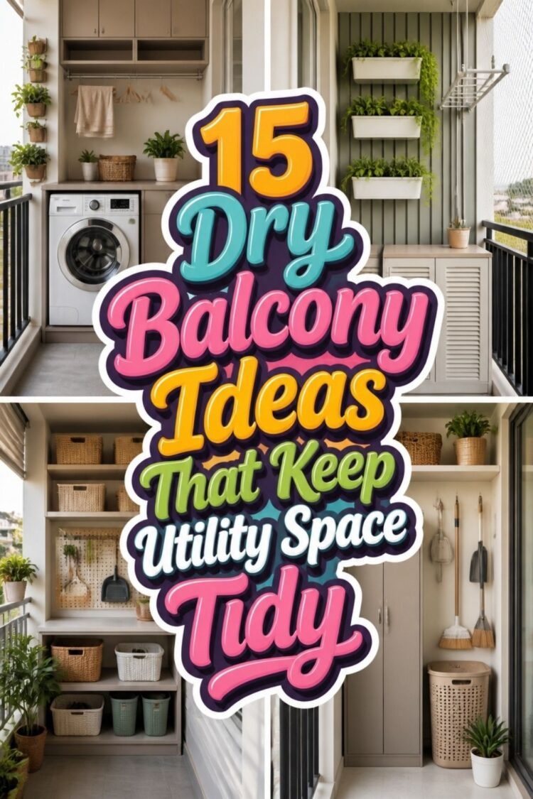 dry balcony ideas
