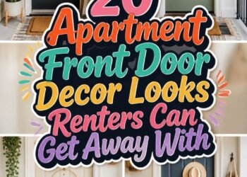 Apartment Front Door Decor