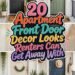 Apartment Front Door Decor