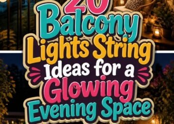 Balcony Lights String Ideas