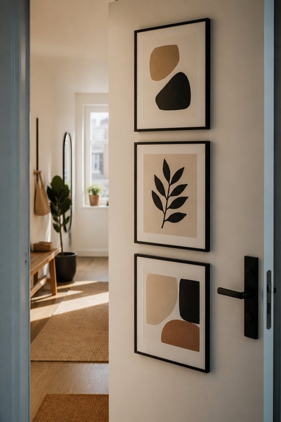 adhesive mounts for artwork