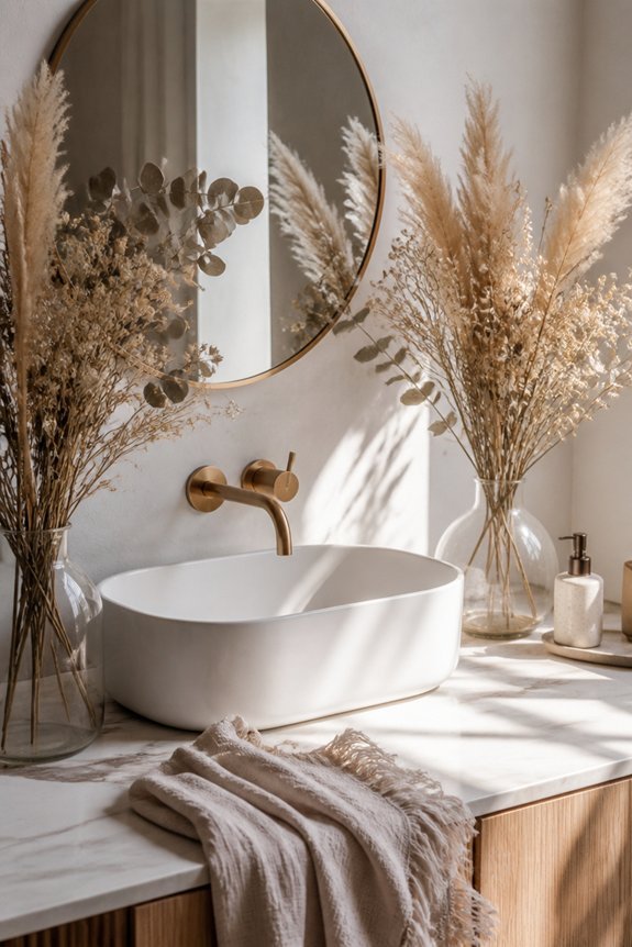 boho decor minimal upkeep