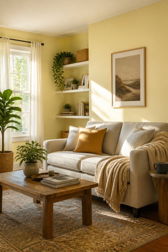 brightening dim living spaces