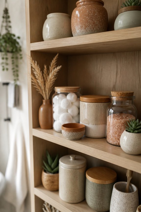 ceramic jars for organization
