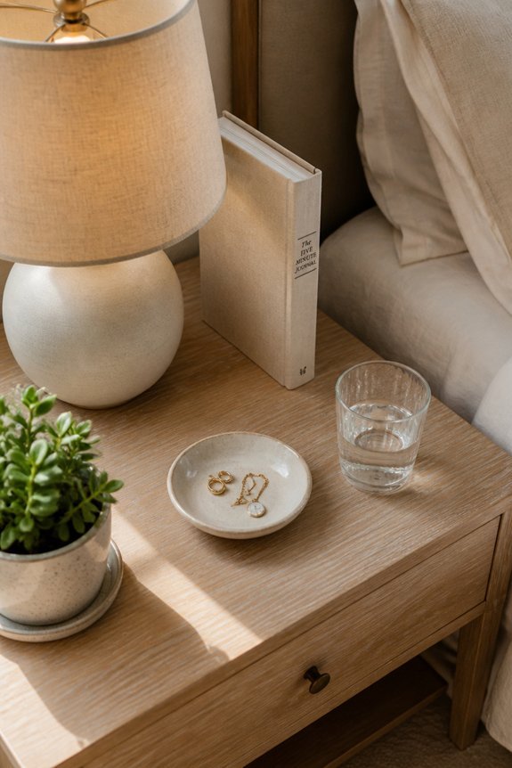 clutter free nightstand organization tips