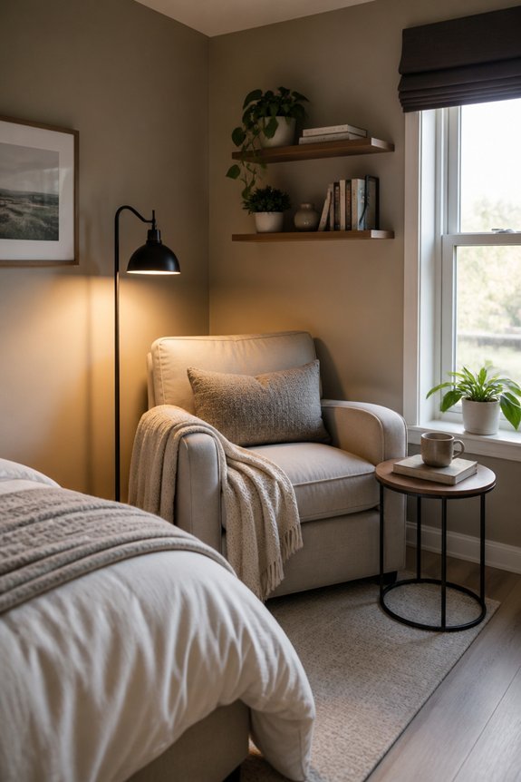 cozy corner reading haven