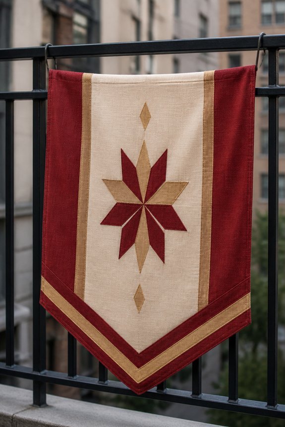 custom festive balcony banners
