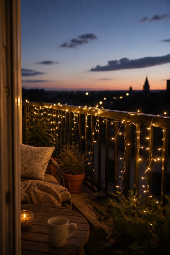 delicate ambient fairy lights