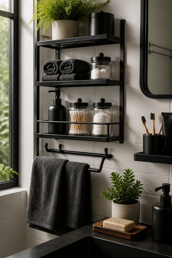 functional portable black organizers