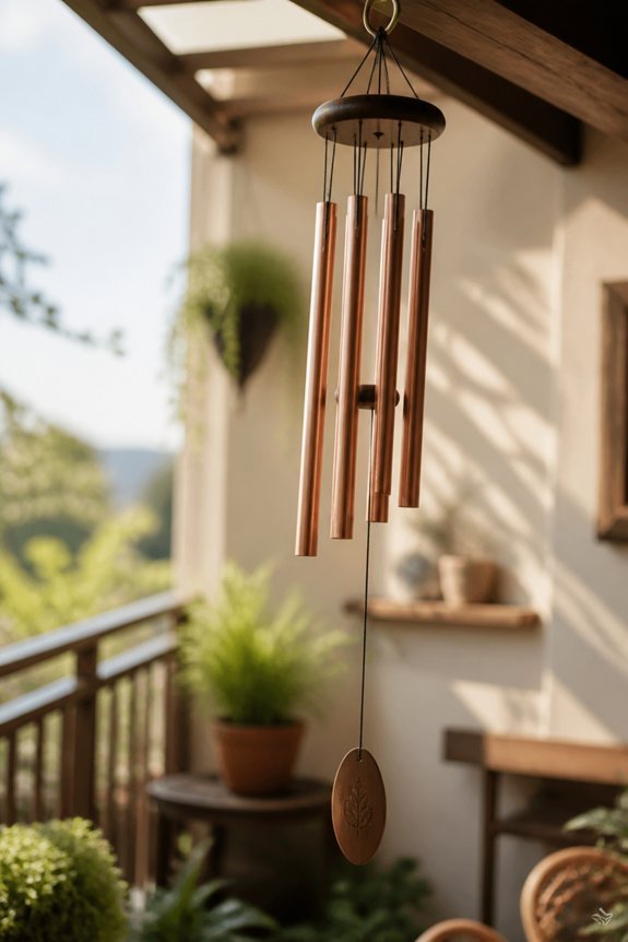 gentle sounds enhance balcony