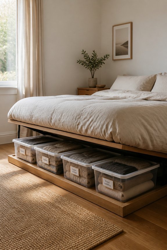 maximize space minimize clutter