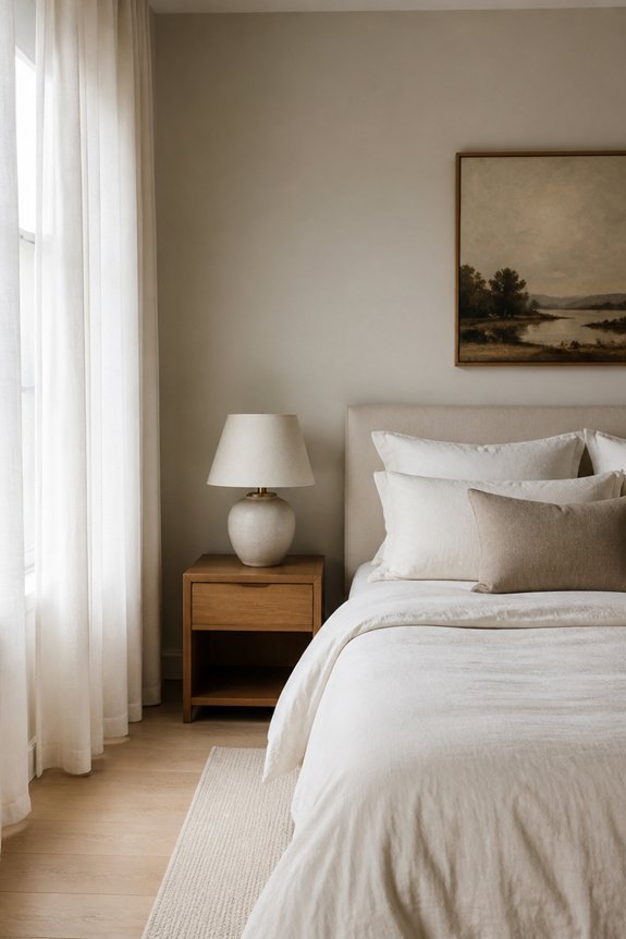 minimalist neutral color scheme
