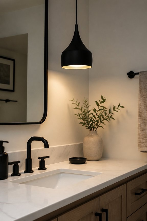 modern black lighting solutions