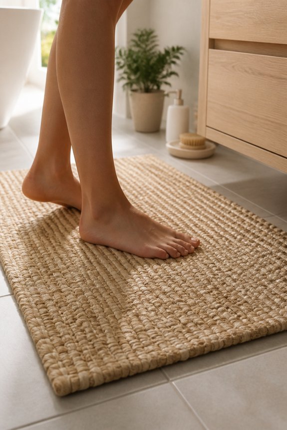 natural fiber bath comfort