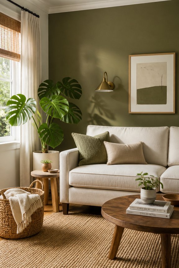 nature inspired calming interiors