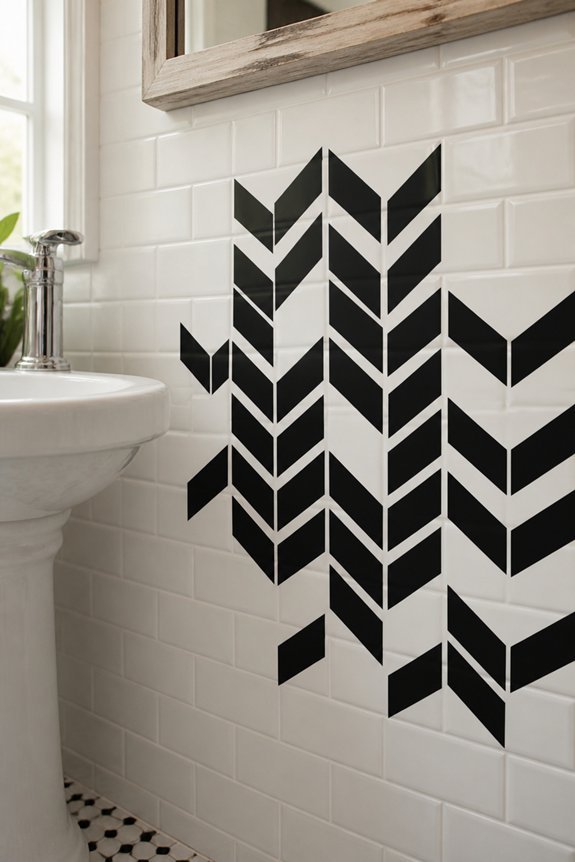 peel and stick tile decals