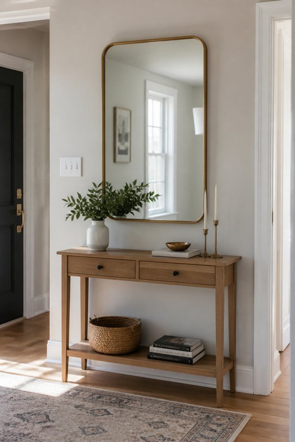 reflective decor for entryways