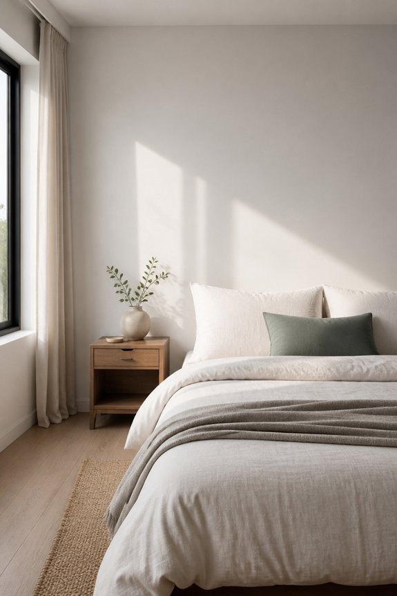subtle accent color usage