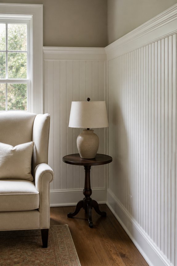 traditional wall paneling elegance