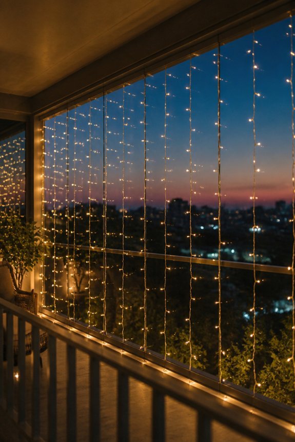 vertical strand balcony illumination