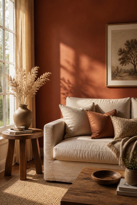 warm earthy interior elegance