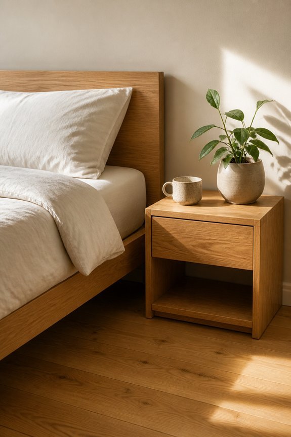 warmth through natural wood