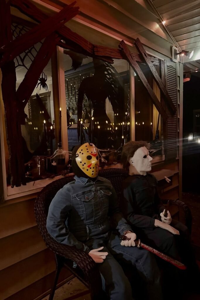 Create a Horror Movie Porch Scene