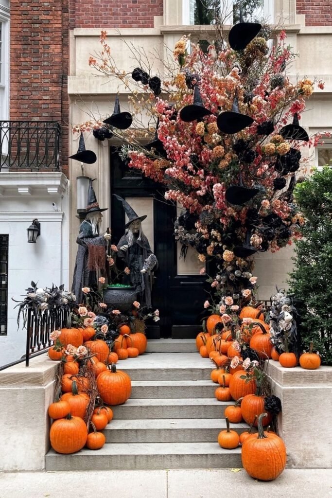 Create a Witch Gathering With Floating Hats