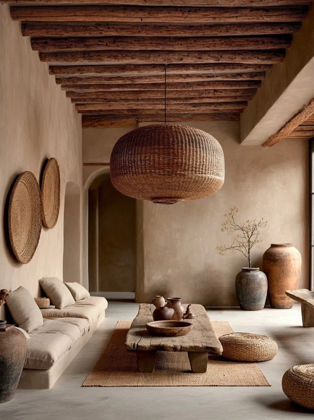 Fill Corners With Clay Jars