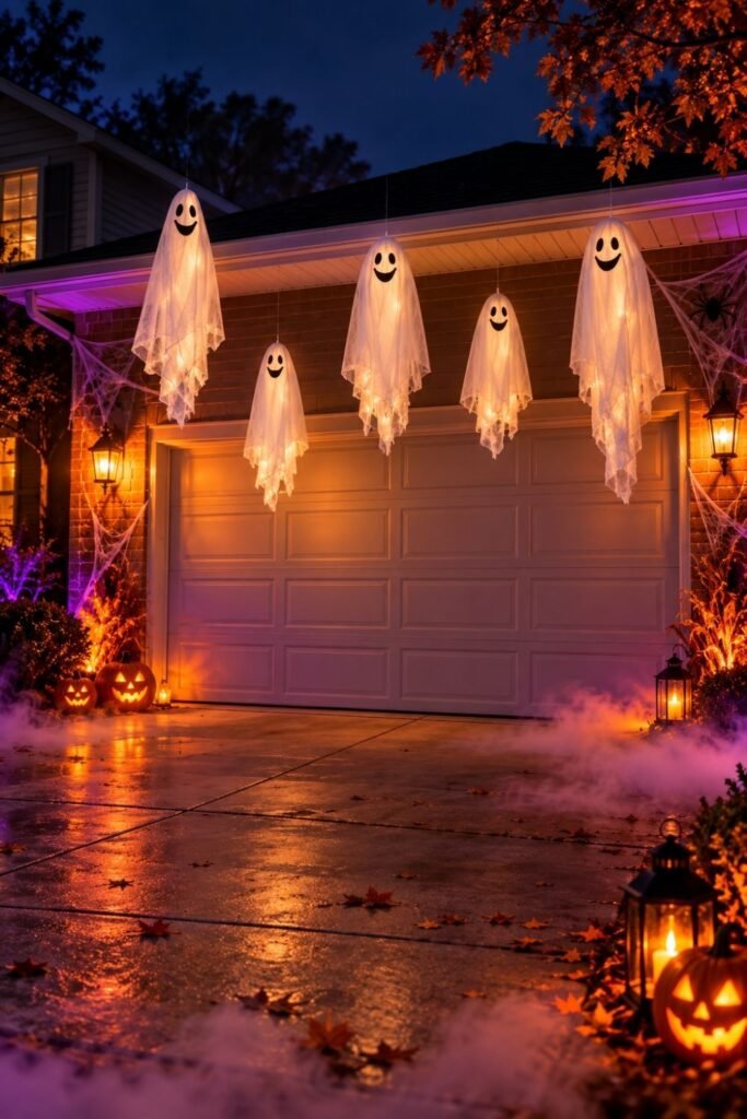 Floating Ghosts Above Your Garage Door