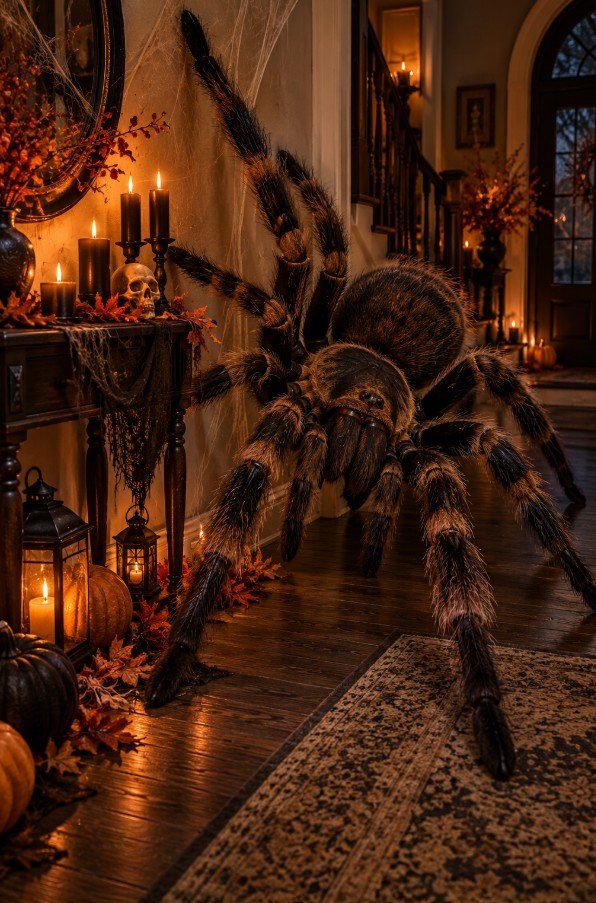 Giant Realistic Tarantulas for Maximum Impact