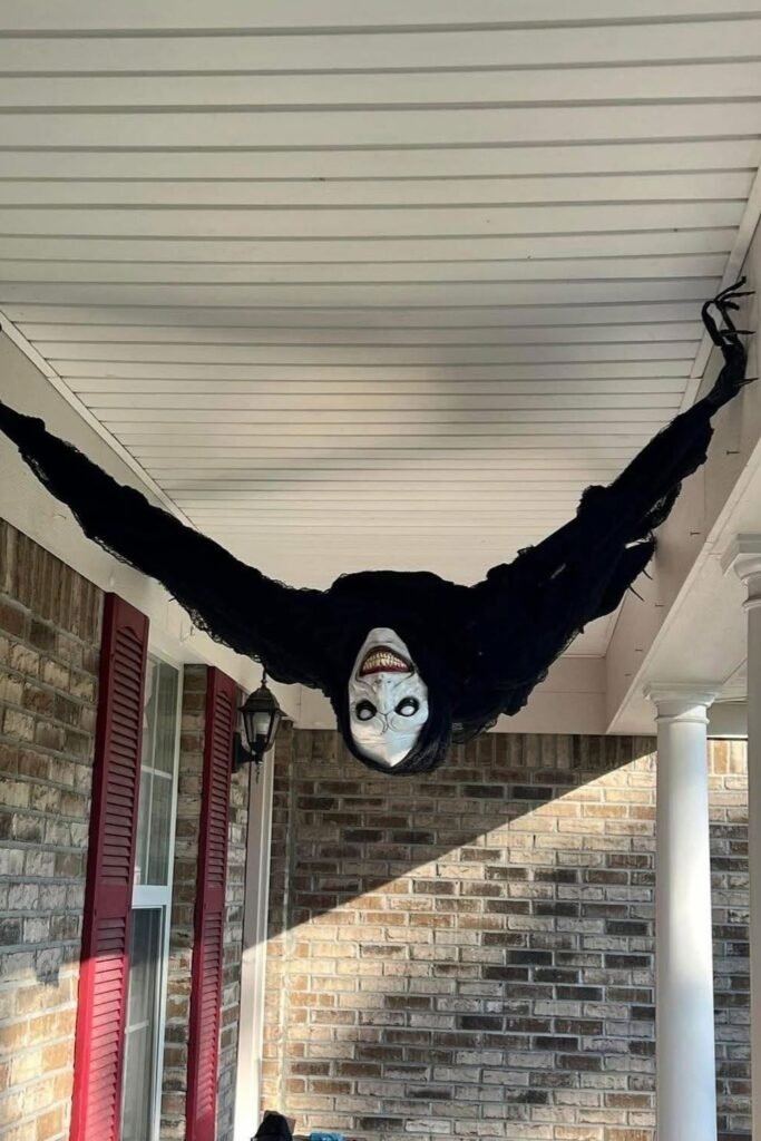 Hang an Upside-Down Creepy Creature From the Porch