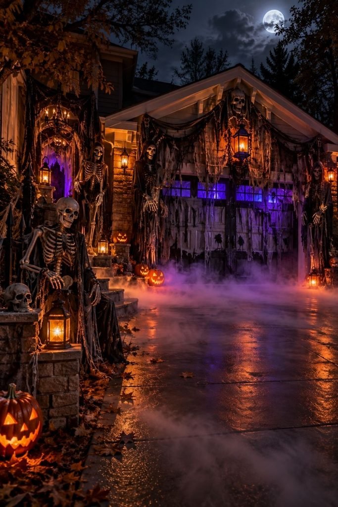 Haunted Door and Entryway Setups