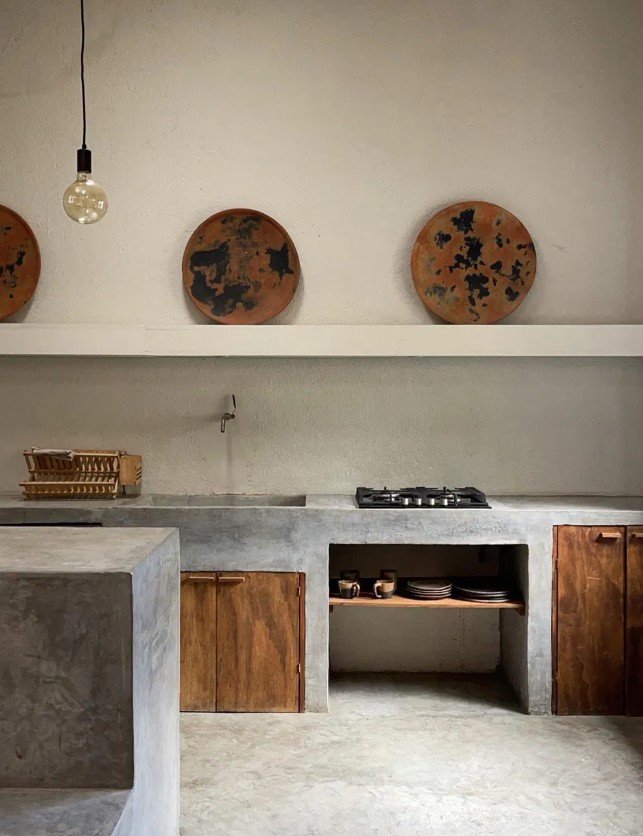 Leave Concrete and Plywood Plain