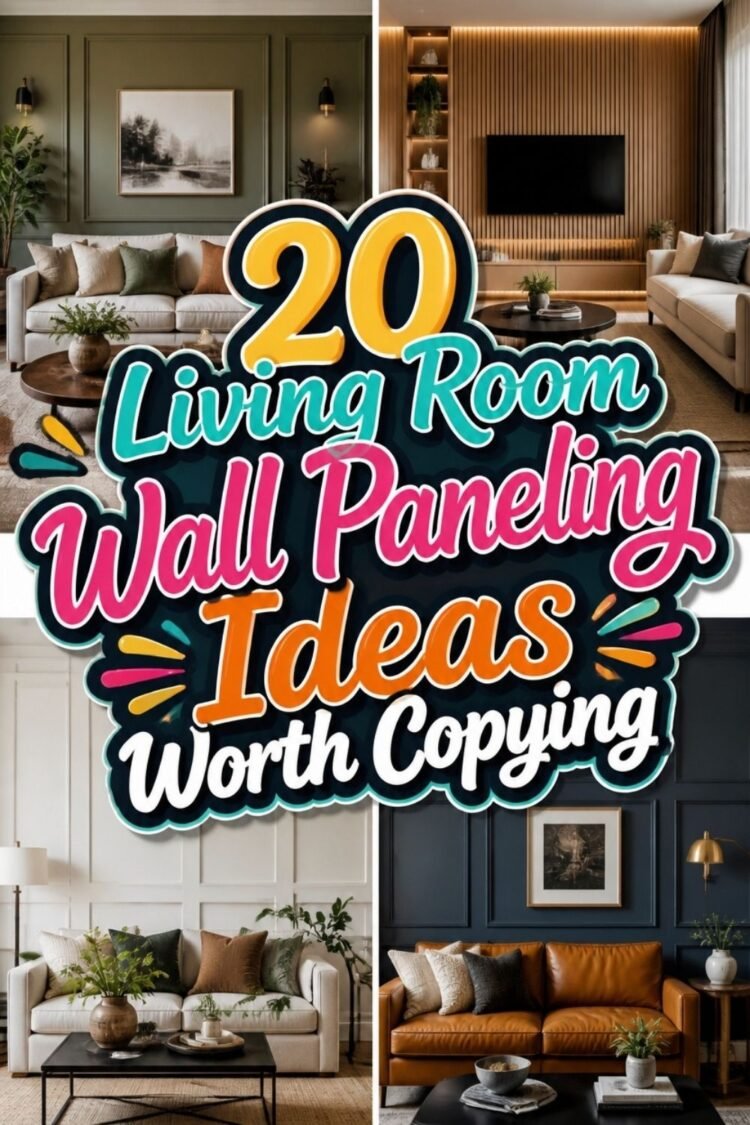 Living Room Wall Paneling