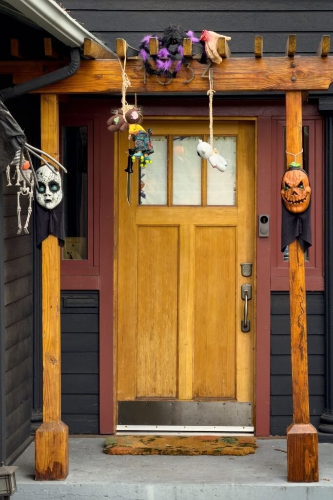 Make a Disturbing Haunted Doorway