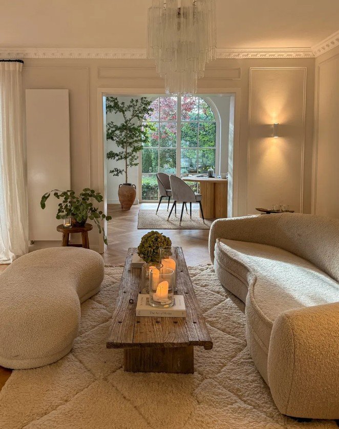 Mix Salvaged Wood With Molding