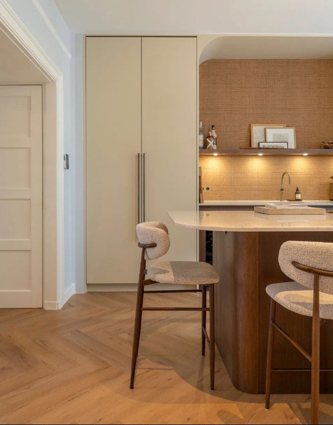 Warm the Nook With Woven Texture