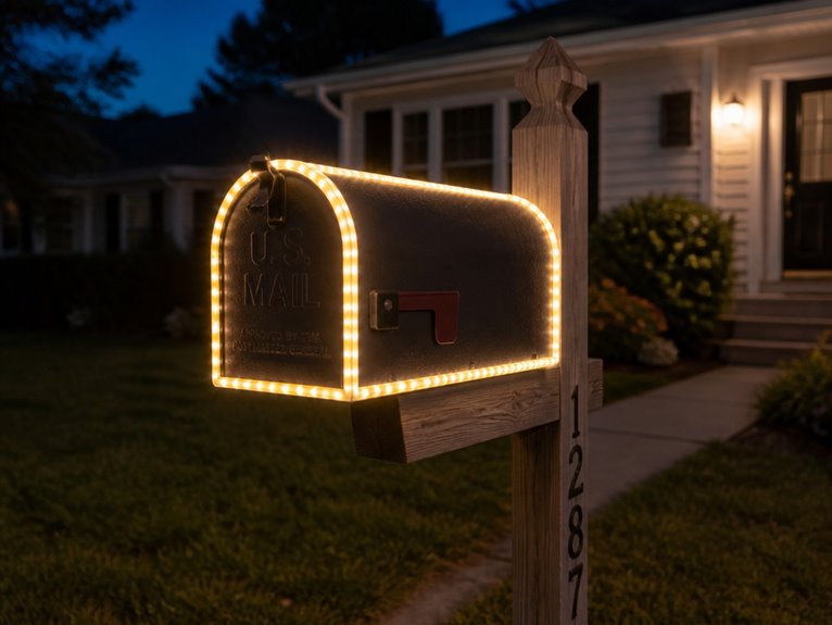 adhesive led mailbox strips