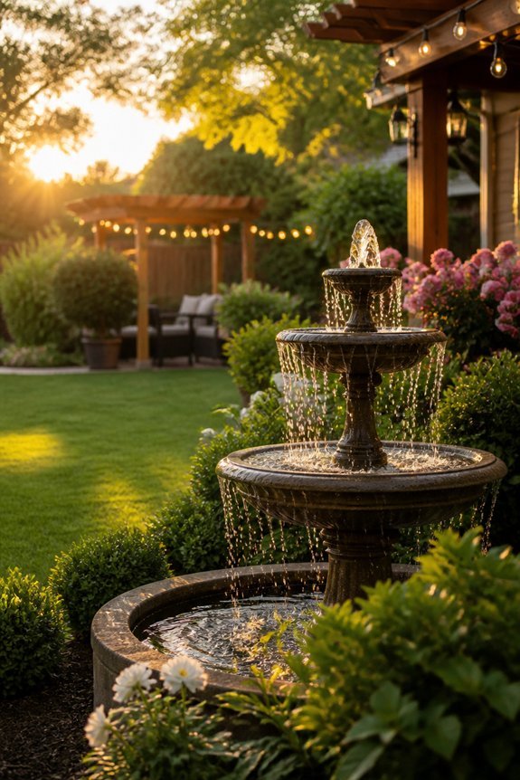 aesthetic outdoor water features