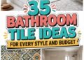 affordable bathroom tile designs