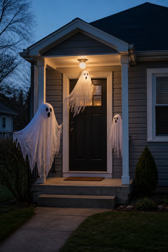 animated classroom halloween display