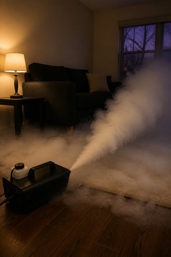 atmospheric effects using machines